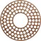 Ekena Millwork Fink Wood Fretwork Pierced Ceiling Medallion, Walnut, 32"OD x 11 5/8"ID x 3/8"T CMWP32X32X0375FFWA - alternate 1